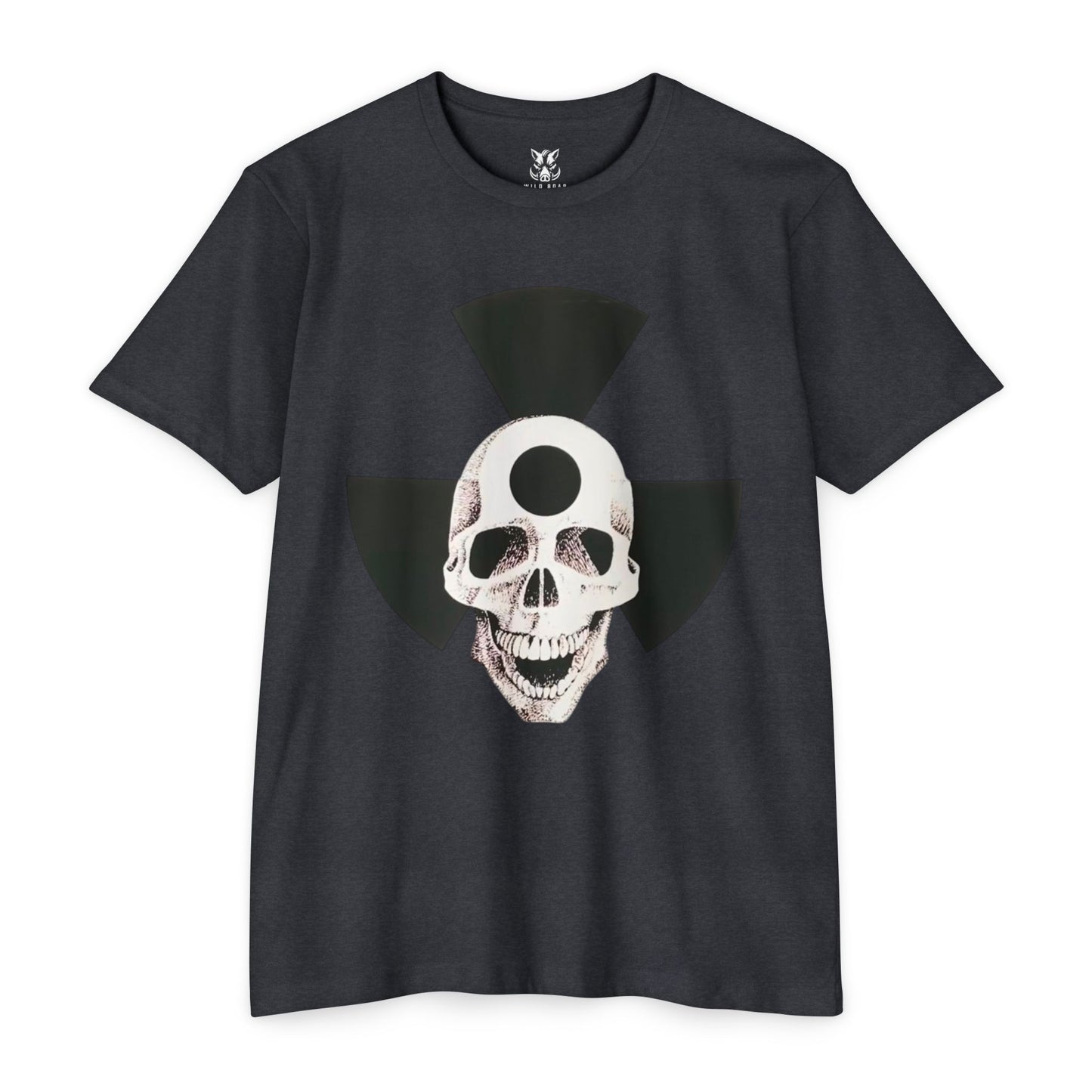 Skull Target T‑Shirt — Retro Radiation Graphic Tee