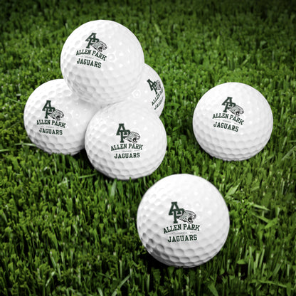 Allen Park Jaguars Golf Balls, 6pcs