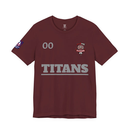Titans Soccer Home Jersey Tee – Customizable Number & Name