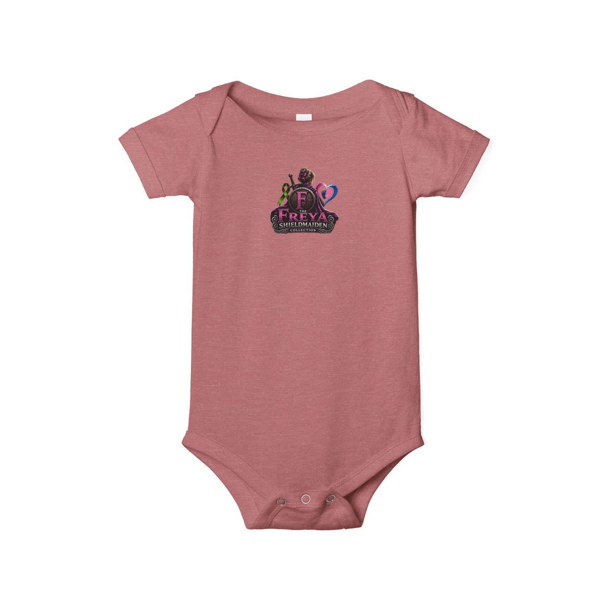 Infant Onesie with 'Freya' Cute Baby Bodysuit