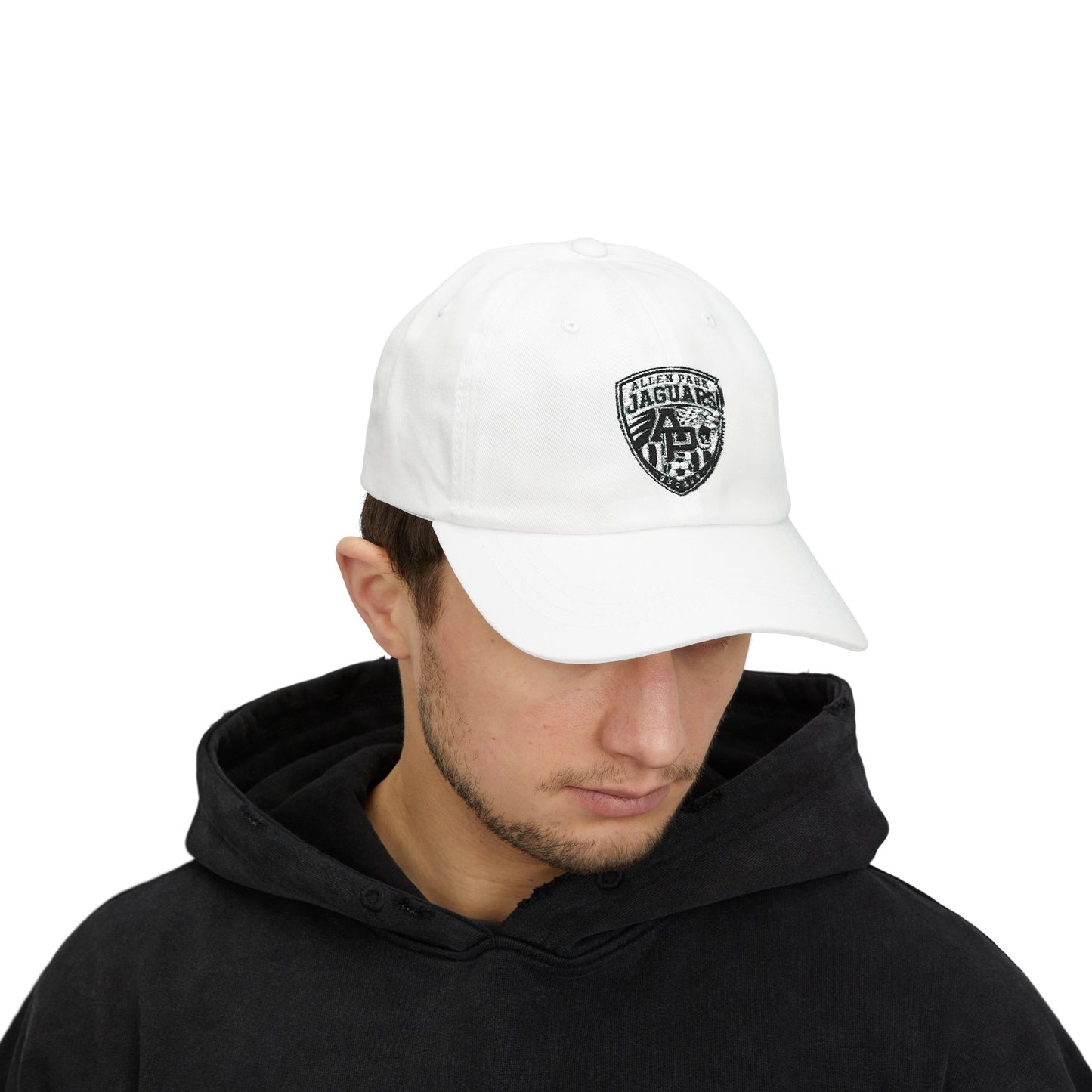 Jaguar Shield Dad Cap — Vintage Allen Park Emblem Hat