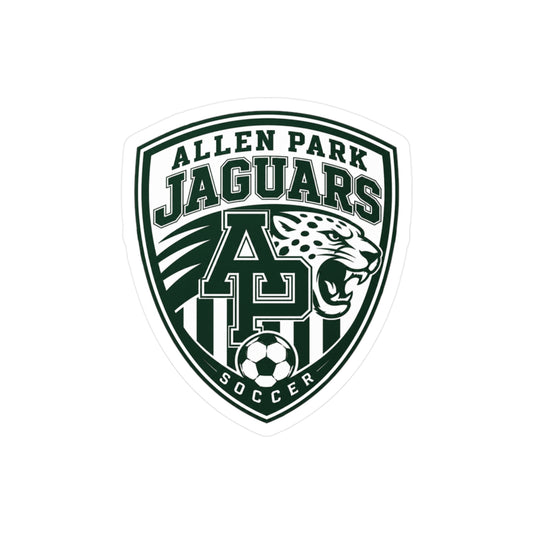 Allen Park Jaguars Soccer Kiss-Cut Vinyl Decal