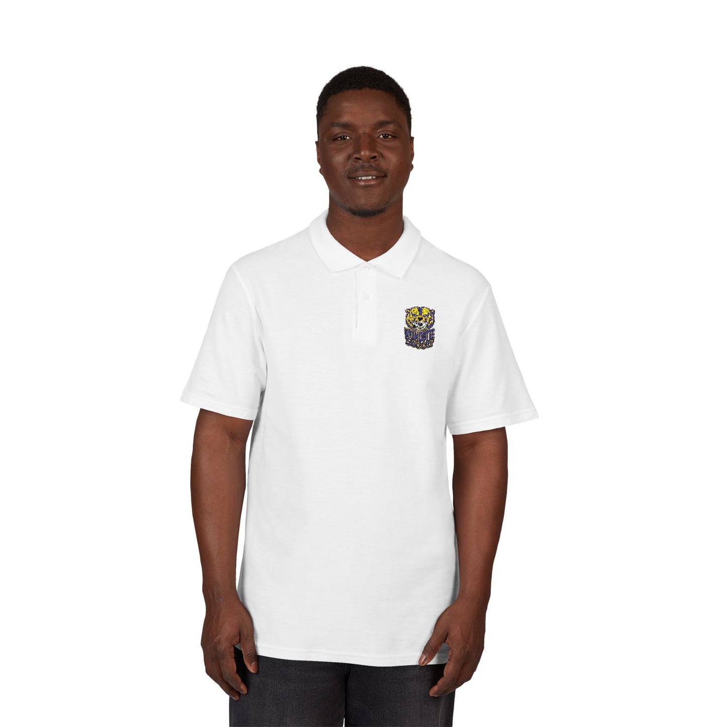 Embroidered RHS soccer Polo Shirt