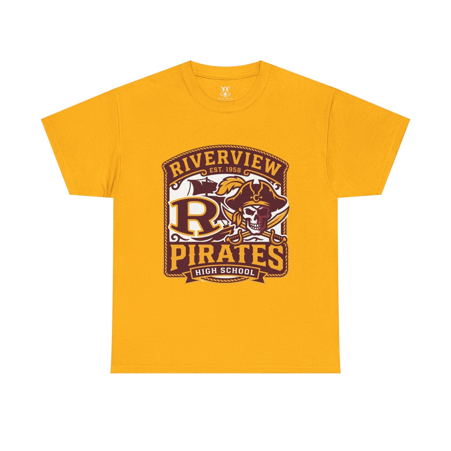 Riverview Pirates High School — Vintage School T-Shirt