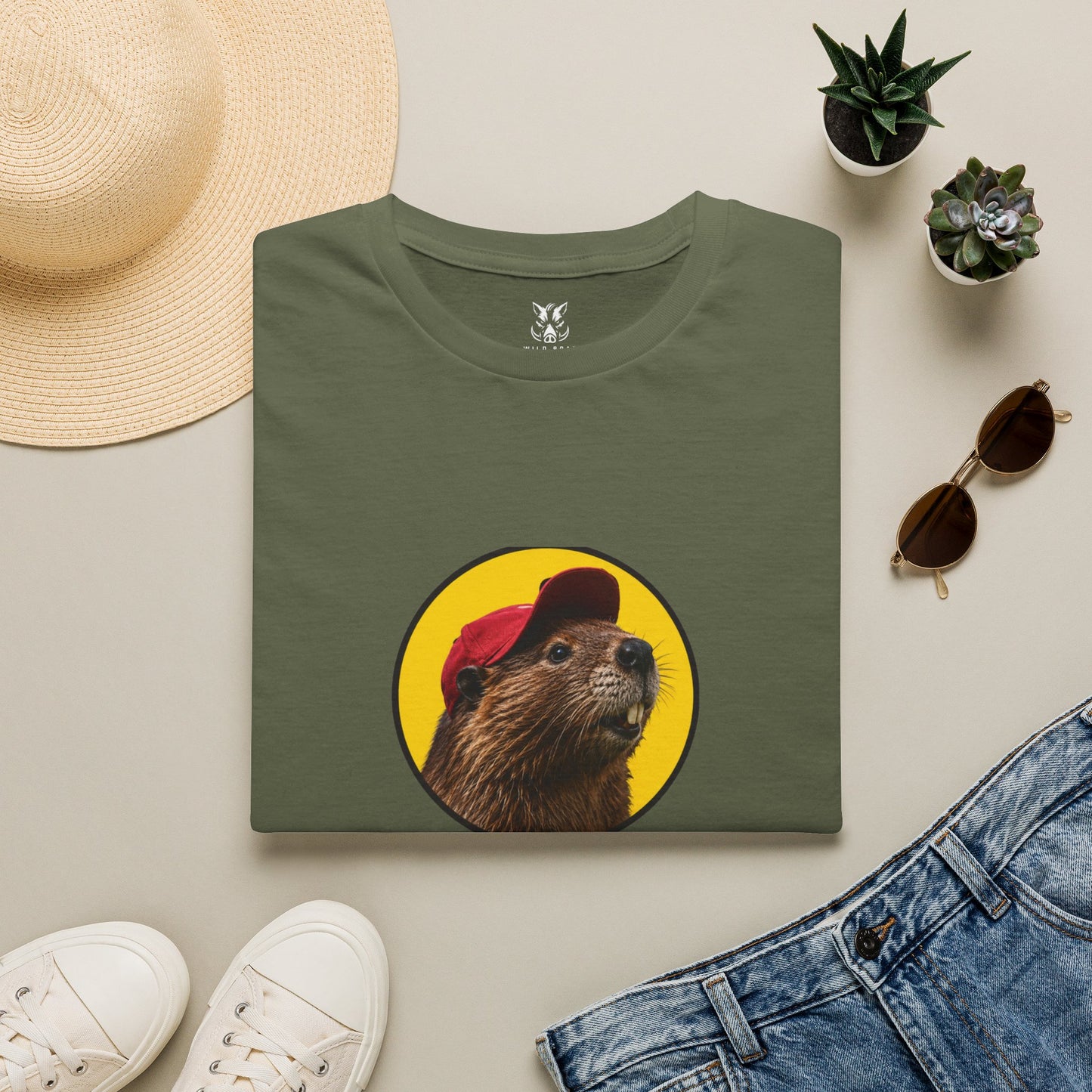 "May the Beaver Bless You" Graphic T-Shirt