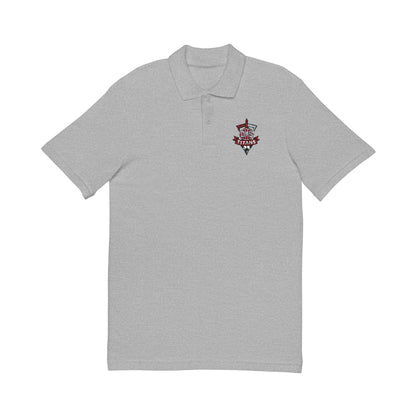 Embroidered DMS soccer Crest Polo Shirt