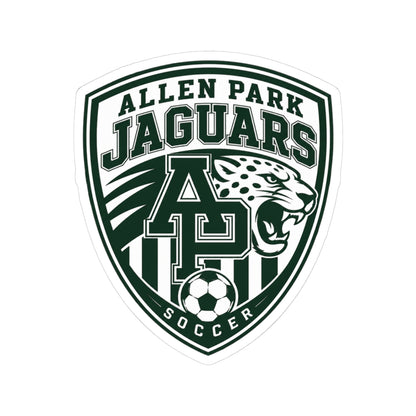 Allen Park Jaguars Soccer Kiss-Cut Sticker