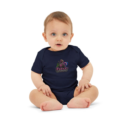 Infant Onesie with 'Freya' Cute Baby Bodysuit