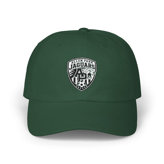 Jaguar Shield Dad Cap — Vintage Allen Park Emblem Hat