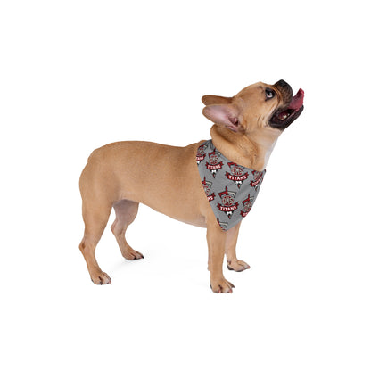 DMS Titans pattern Pet Bandana |dog scarf, soccer team bandana