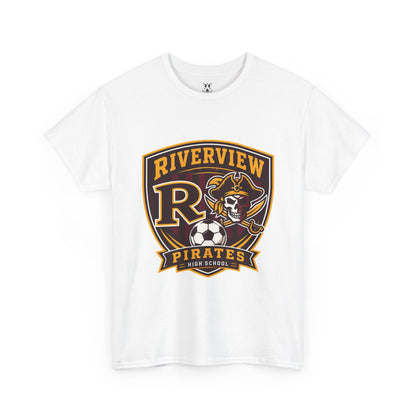 Riverview Pirates Soccer Logo T-Shirt
