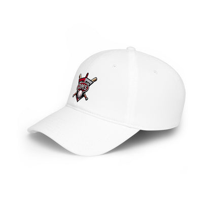 DMS Baseball Low-Profile Cap – Embroidered Bat & Ball Logo