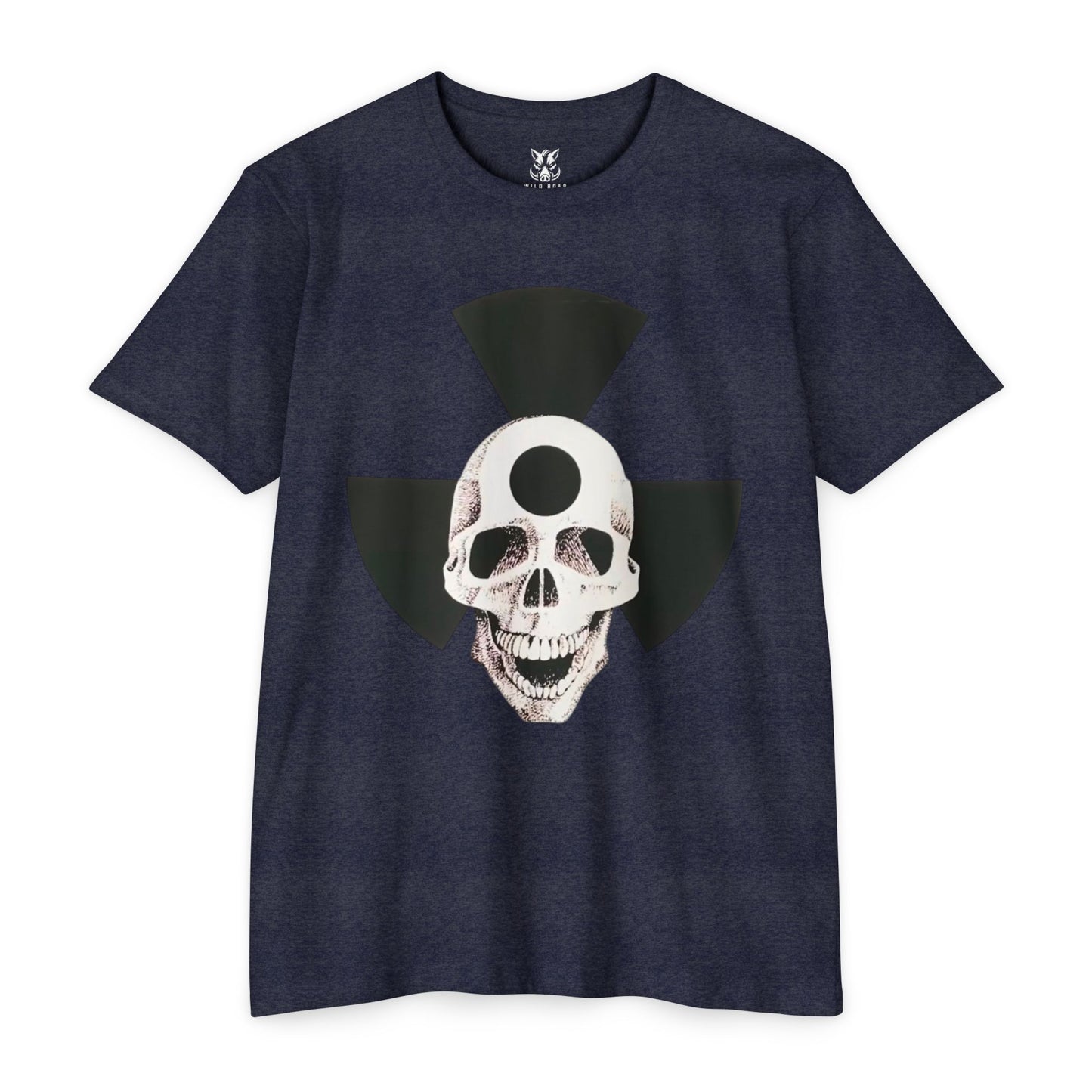 Skull Target T‑Shirt — Retro Radiation Graphic Tee