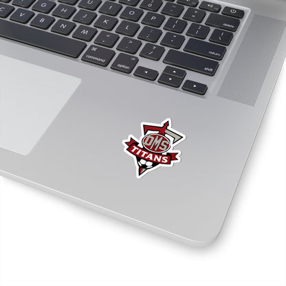 DMS Titans Soccer Logo Sticker — Kiss-Cut School Team Decal