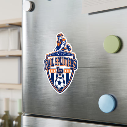 Rail Splitters Soccer Logo Kiss-Cut Vinyl Sticker
