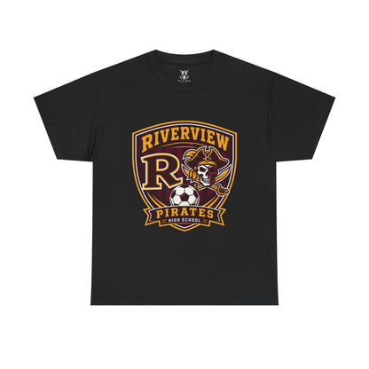 Riverview Pirates Soccer Logo T-Shirt