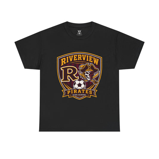 Riverview Pirates Soccer Logo T-Shirt