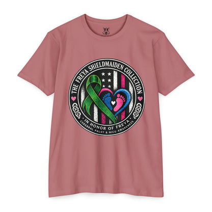 Shieldmaiden Tribute T-Shirt — 'The Freya Shieldmaiden Collection' Memorial Design