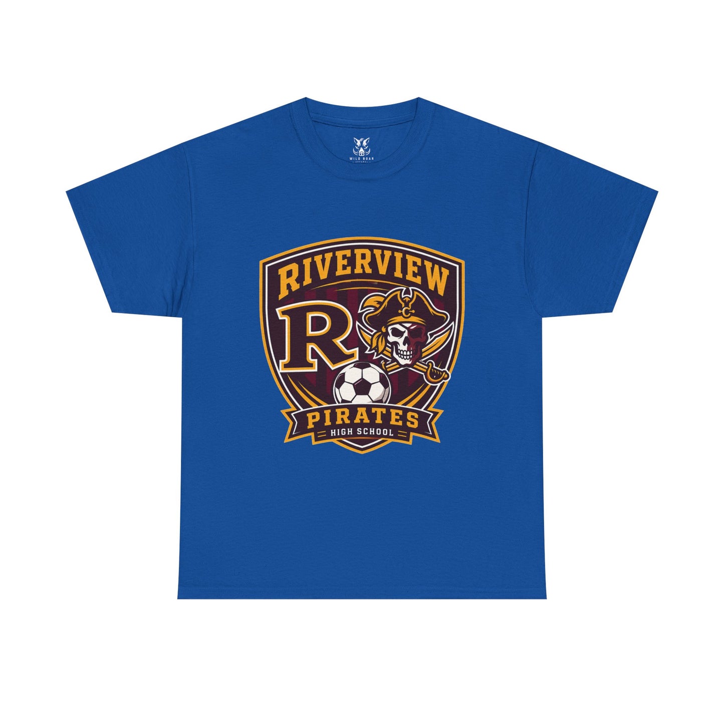 Riverview Pirates Soccer Logo T-Shirt