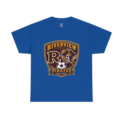 Riverview Pirates Soccer Logo T-Shirt
