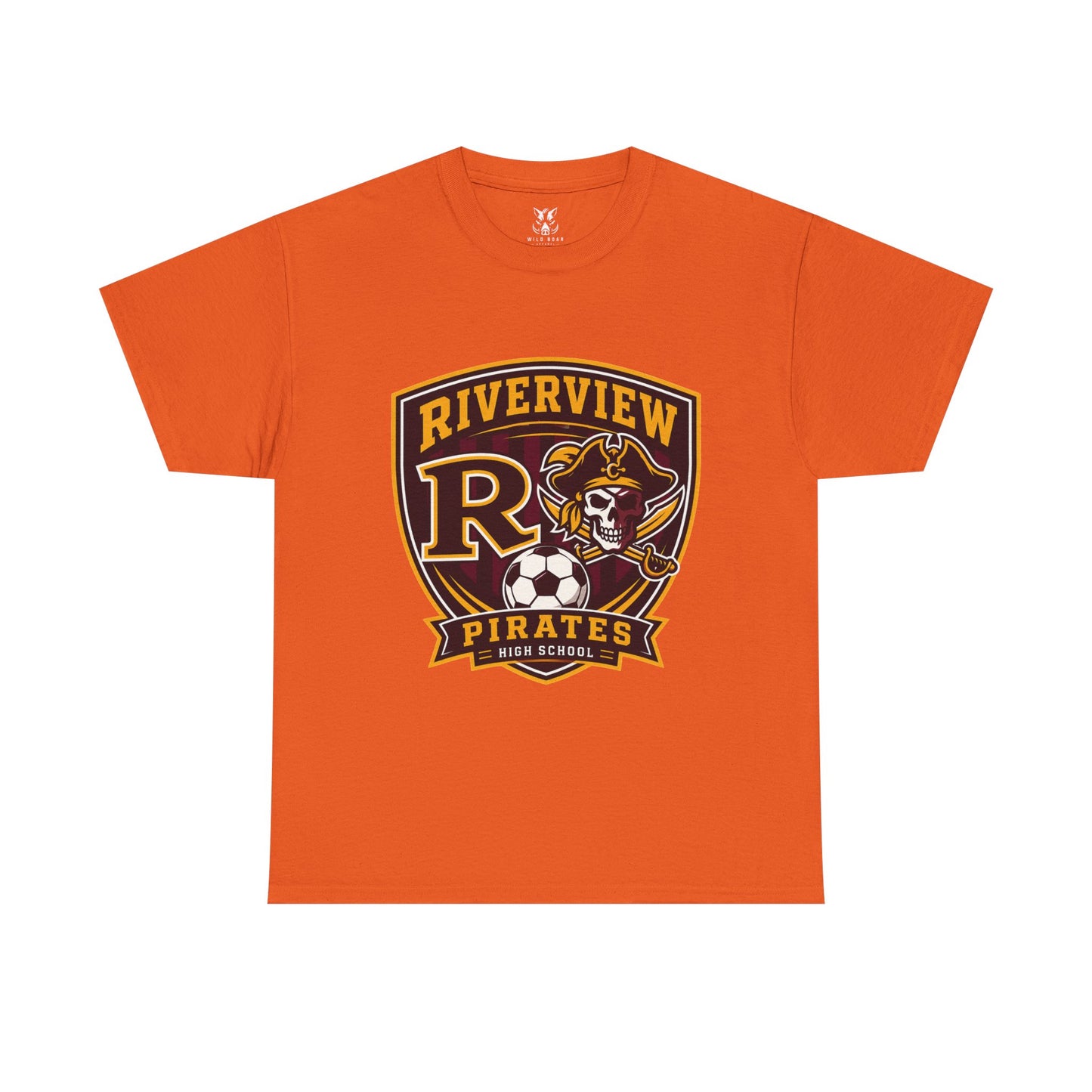 Riverview Pirates Soccer Logo T-Shirt