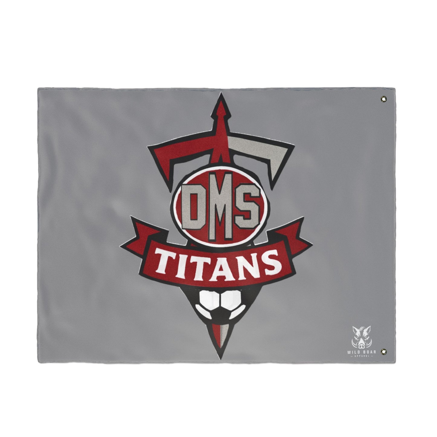 Titans Team Flag — DMS Titans Double-Sided Outdoor Banner