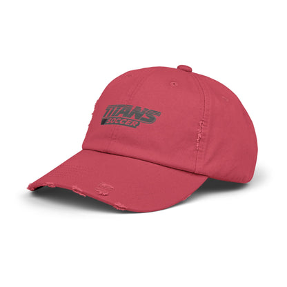 Distressed Titans Soccer Cap — Vintage Athletic Dad Hat