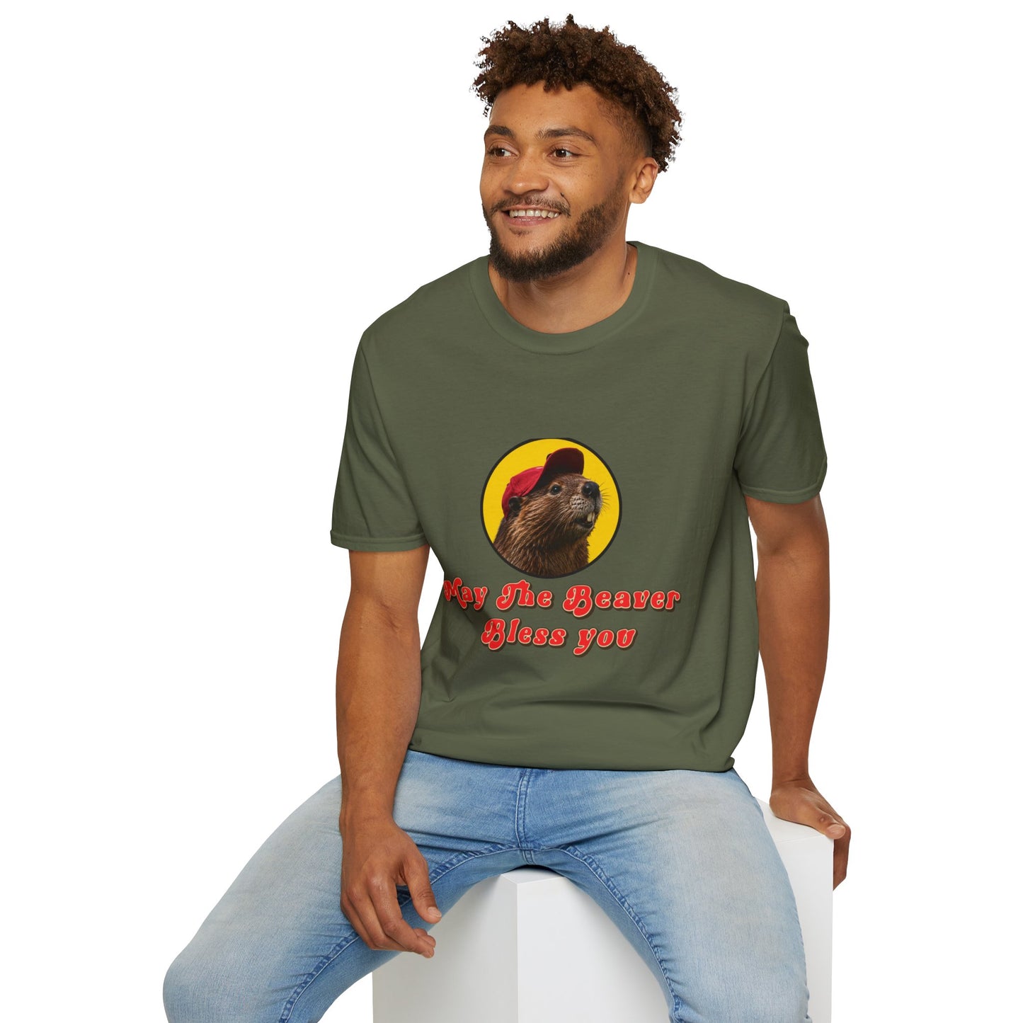 "May the Beaver Bless You" Graphic T-Shirt