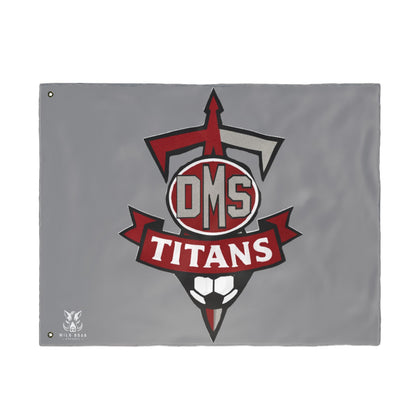 Titans Team Flag — DMS Titans Double-Sided Outdoor Banner