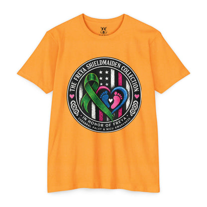 Shieldmaiden Tribute T-Shirt — 'The Freya Shieldmaiden Collection' Memorial Design