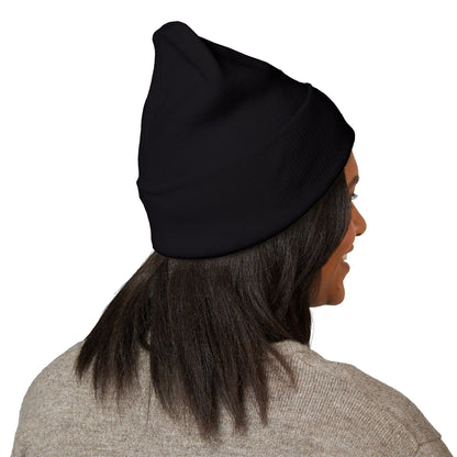 Embroidered Titans Cuffed Beanie — Gothic Streetwear Winter Hat
