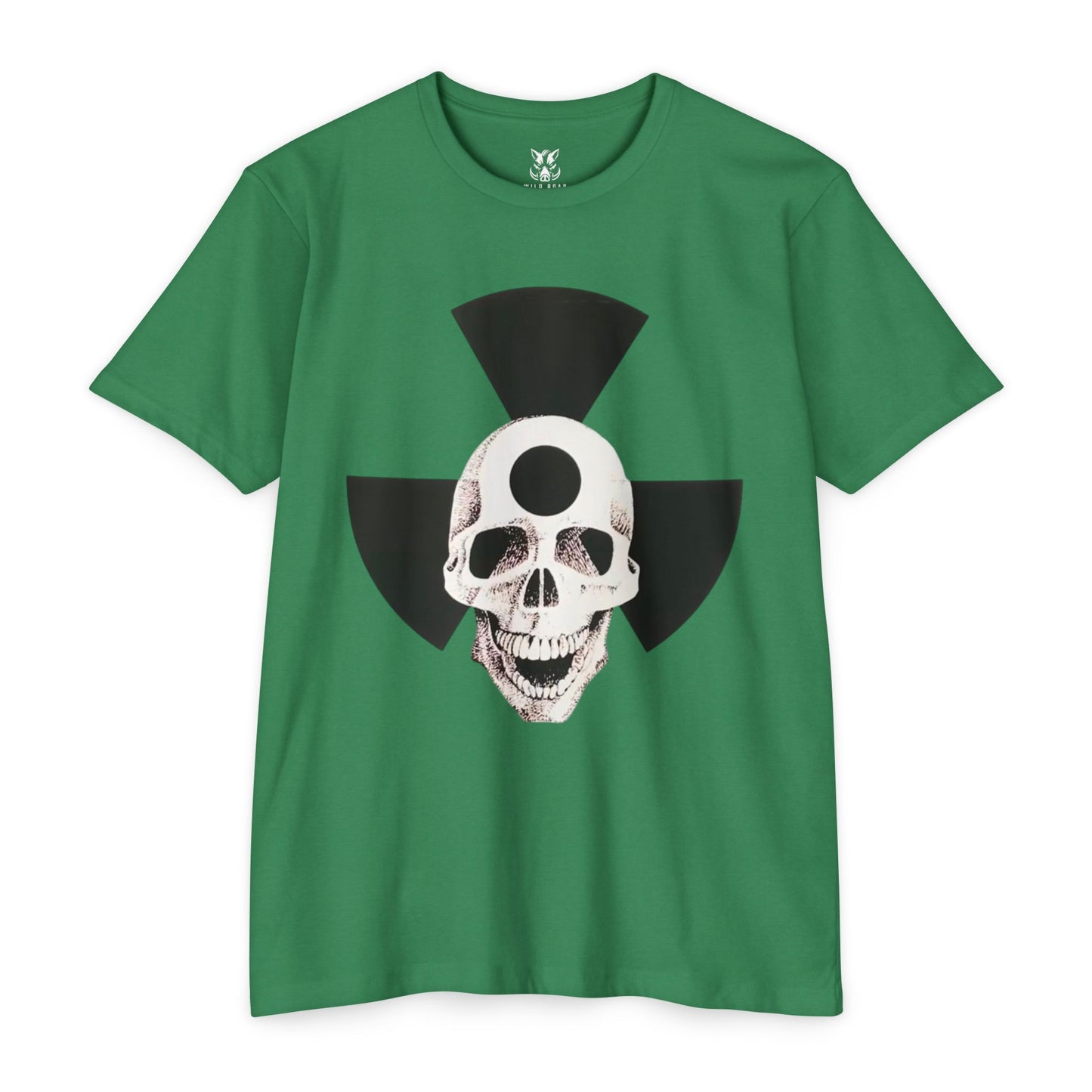 Skull Target T‑Shirt — Retro Radiation Graphic Tee