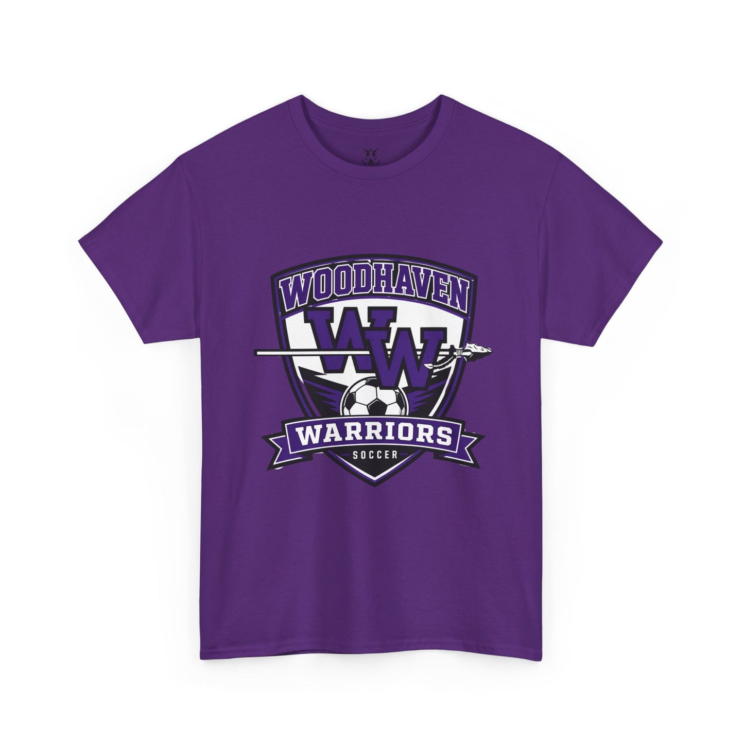 Woodhaven Warriors Soccer T-Shirt — Crest Logo Youth & Adult Team Tee