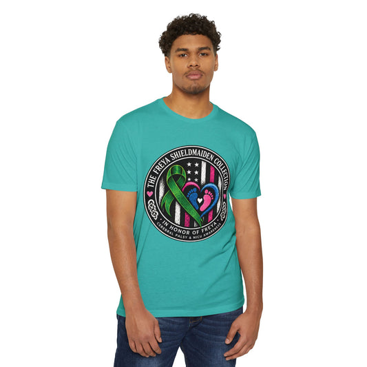 Shieldmaiden Tribute T-Shirt — 'The Freya Shieldmaiden Collection' Memorial Design