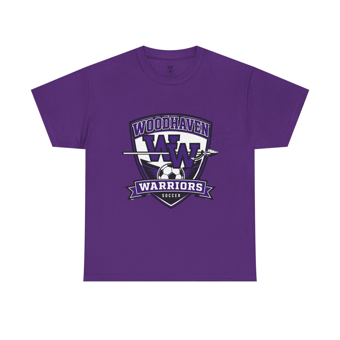 Woodhaven Warriors Soccer T-Shirt — Crest Logo Youth & Adult Team Tee
