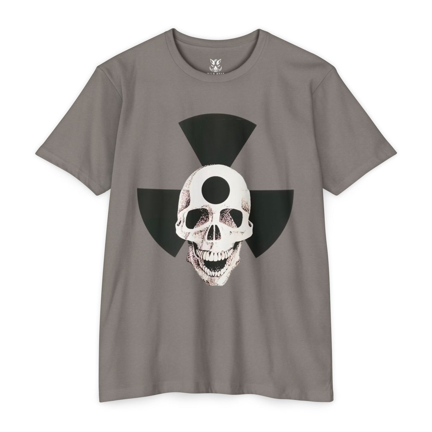 Skull Target T‑Shirt — Retro Radiation Graphic Tee