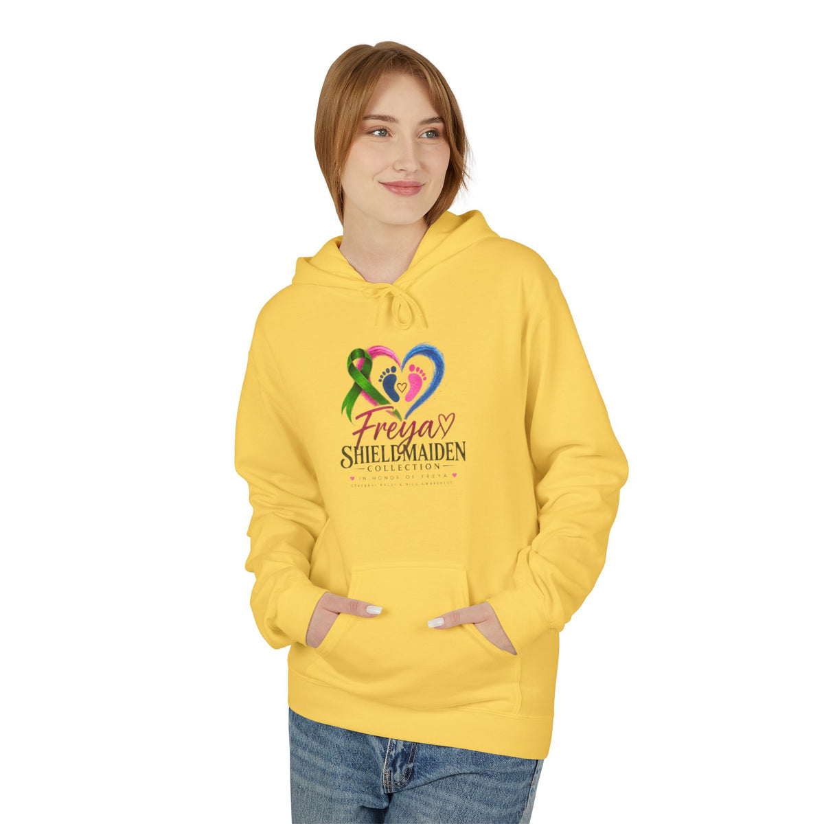 Hoodie — "Born Too Soon Fights Every Day" Prematurity Awareness Hoodie