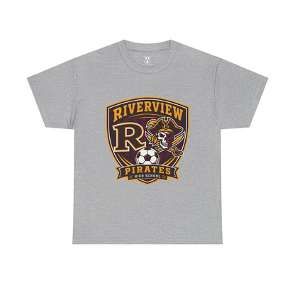Riverview Pirates Soccer Logo T-Shirt