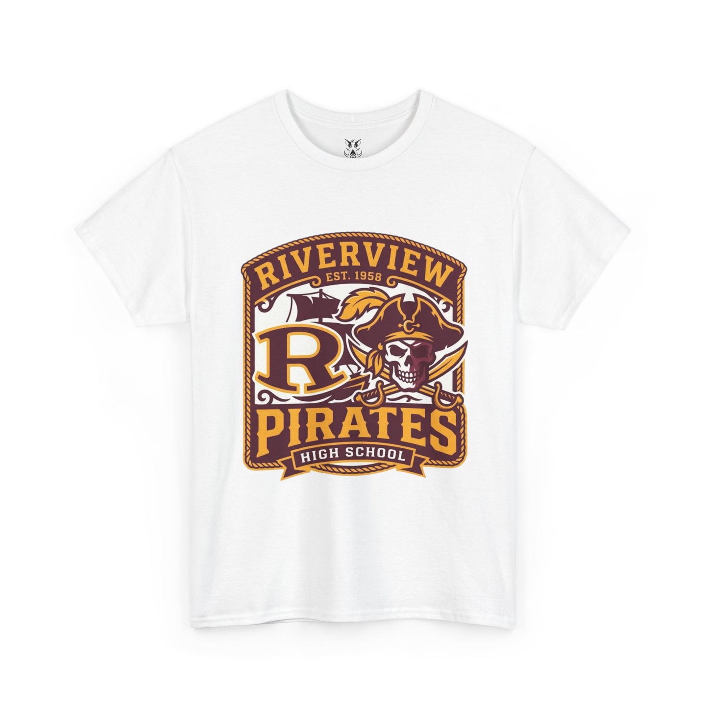 Riverview Pirates High School — Vintage School T-Shirt