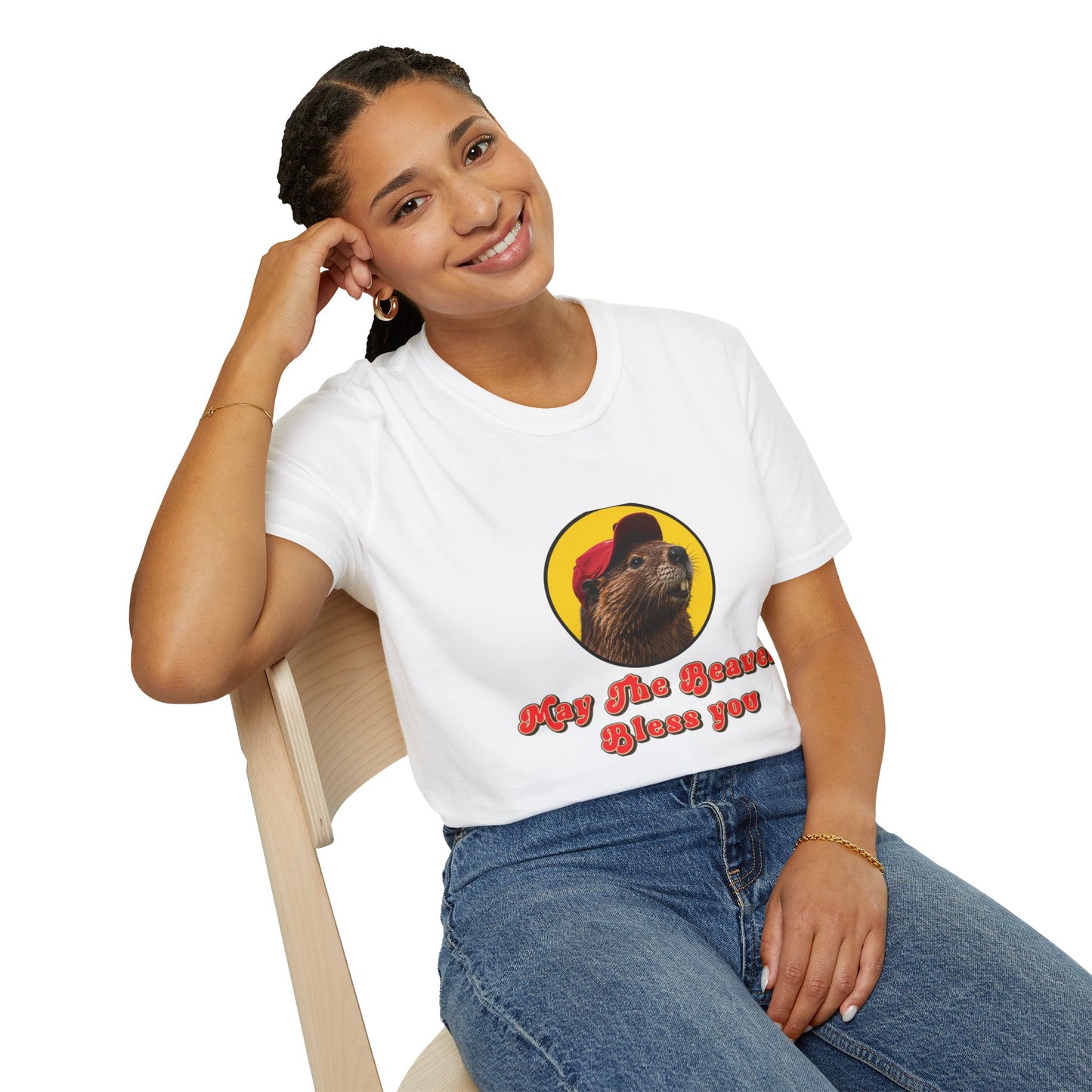 "May the Beaver Bless You" Graphic T-Shirt