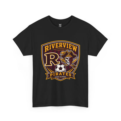 Riverview Pirates Soccer Logo T-Shirt