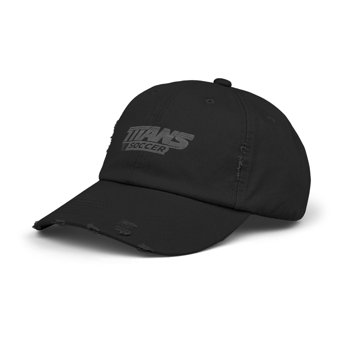 Distressed Titans Soccer Cap — Vintage Athletic Dad Hat