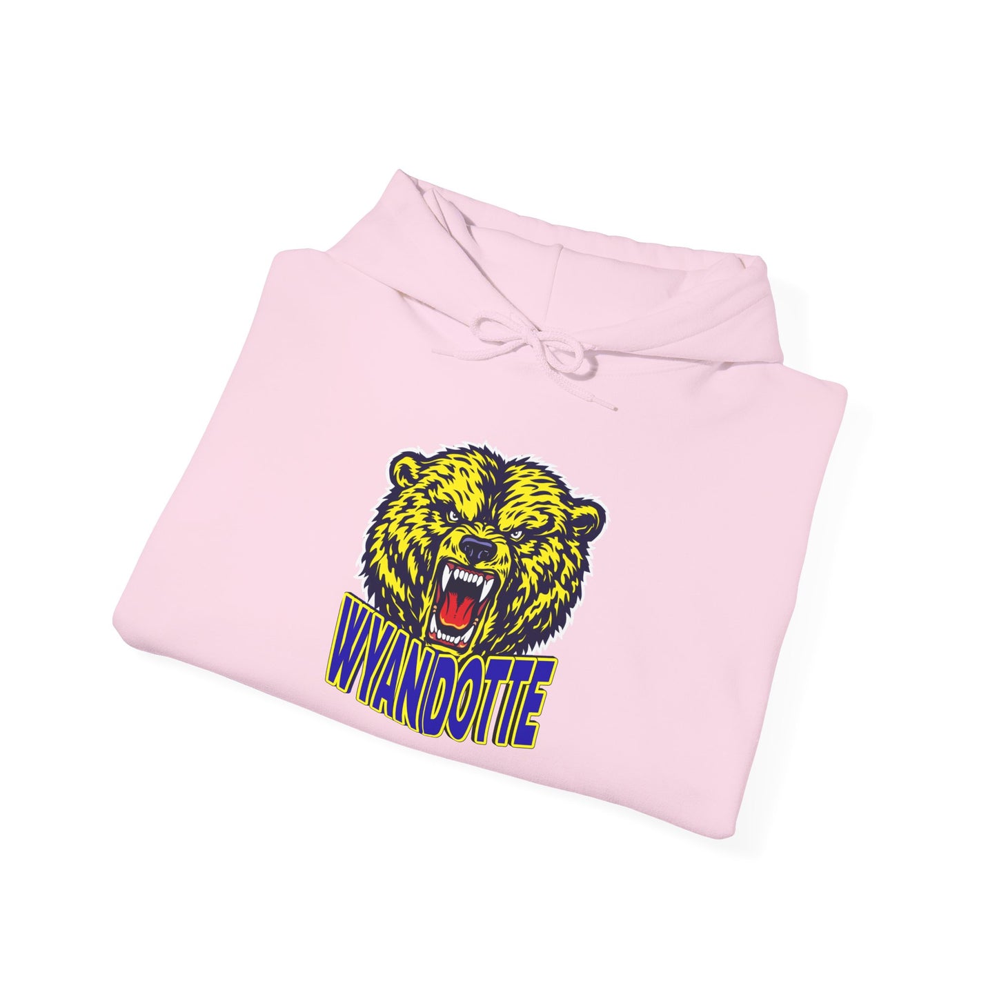 Wyandotte Roaring Bear Hoodie — Vintage Mascot Sweatshirt
