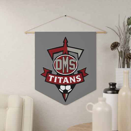 DMS Titans Soccer Pennant Banner
