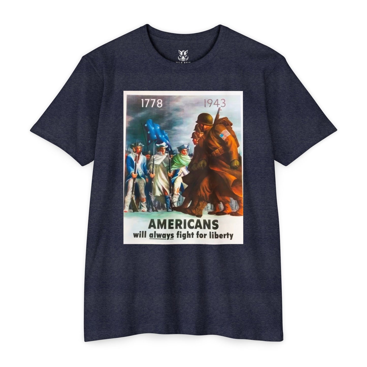 Americans Will Always Fight for Liberty T-Shirt