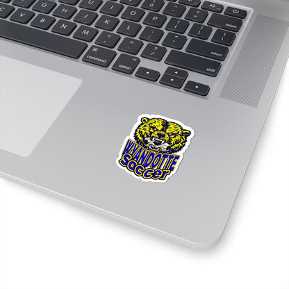Wyandotte Soccer Bear Sticker
