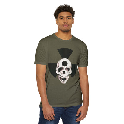 Skull Target T‑Shirt — Retro Radiation Graphic Tee