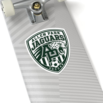 Allen Park Jaguars Soccer Kiss-Cut Sticker