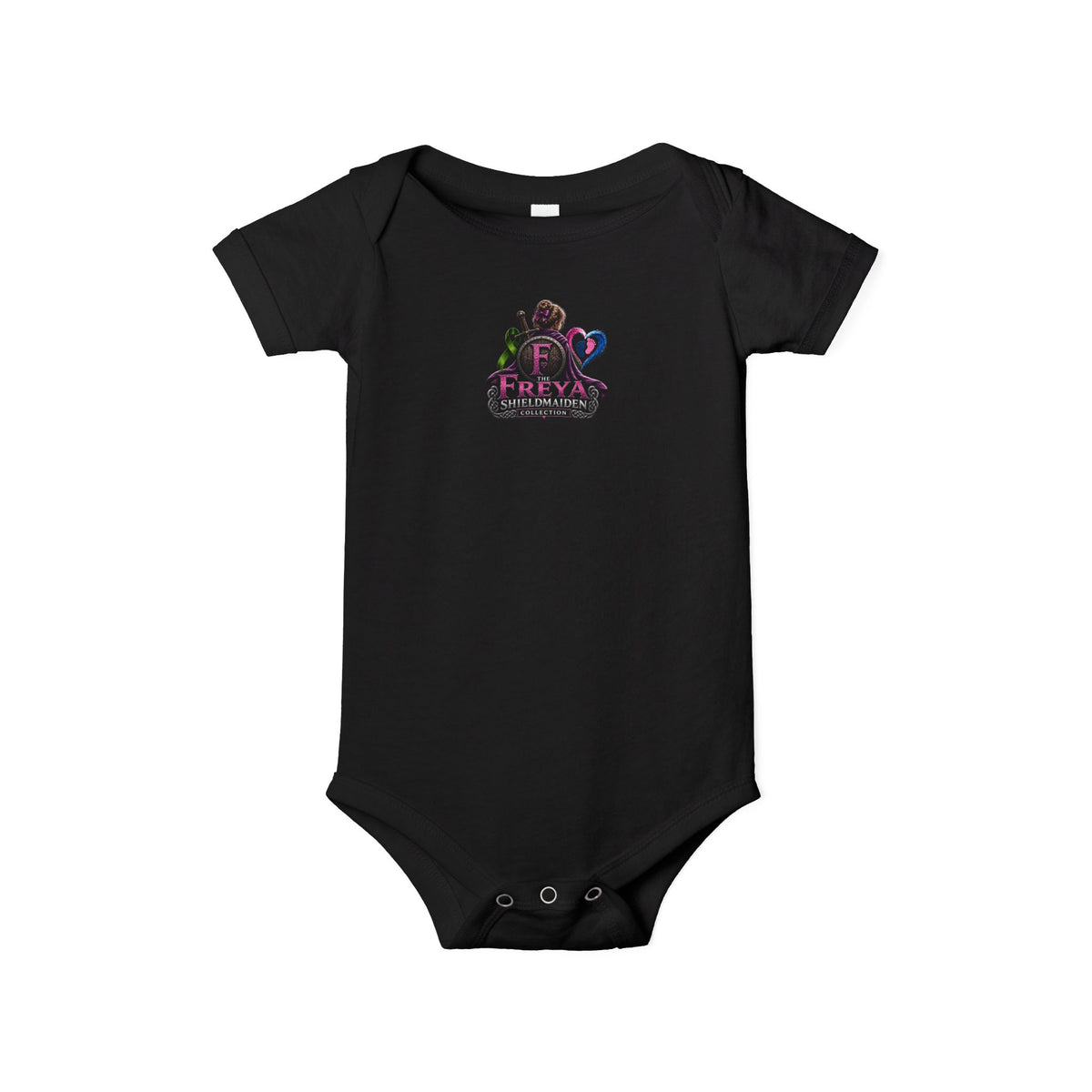 Infant Onesie with 'Freya' Cute Baby Bodysuit