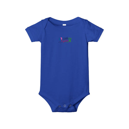 "Little Fighter" Infant Onesie – Baby Bodysuit with Awareness Ribbon